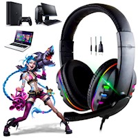 Audífono Gamer Con Micrófono para PC Laptop PS4 XBOX